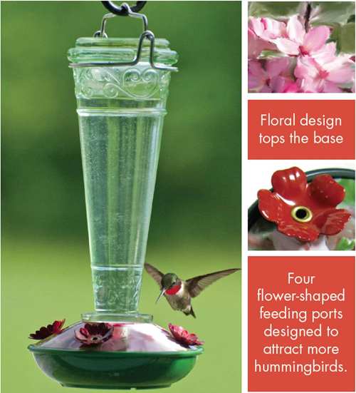 Audubon Torchiere Hummingbird Feeder 8 oz.